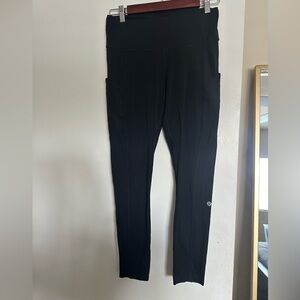 Lululemon Fast and Free 7/8 Leggings Black
